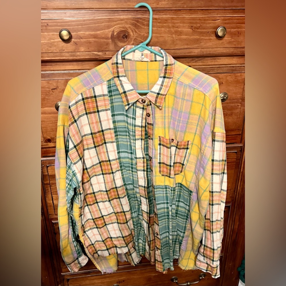 Easel Los Angeles long sleeve flannel